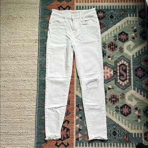 Women's White Levi’s 721 Skinny Jeans